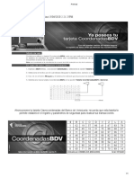 Configura tu tarjeta de seguridad del BCV