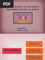 WALA Ridge Assessment | PDF | Orthodontics | Periodontology