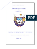 PLAN - 10254 - Manual de Organización y Funciones - 2008