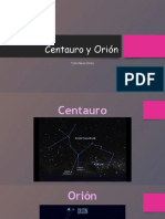 Centauro y Orión