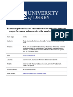 13. The Effects of a Rational Emotive Behavior Therapy (REBT) Intervention on