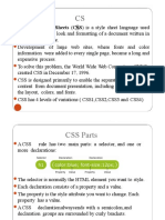 Cascading Style Sheets (CSS) Is A Style Sheet Language Used