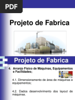 4 - Arranjo físico de maquinas e equipamentos