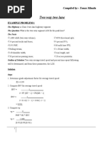 Example Problem 1