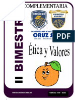Inicial - Naranjitas - 5 Años - Etica y Valores - II Bimestre - 2014