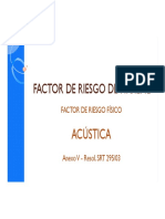 9 - Factor de Riesgo Físico - Acústica