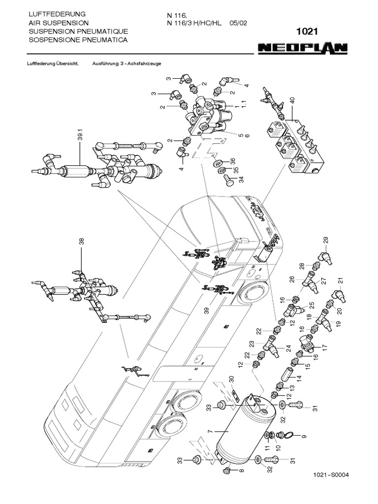 Neoplan CityLiner Spare Parts Catalog-2, PDF, Mechanical Engineering