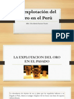 La Explotación Del Oro en El Perú