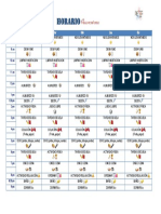 Horario Cuarentena 2