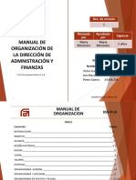 Manual de Organización FERROMINERA