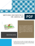 Método Heurístico de Ardalan