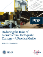 Reducing The Risks of Nonstructural Earthquake Damage - A Practical Guide