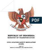 Indonesia aviation medical regulations