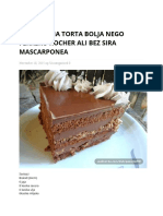 Čokoladna Torta Bolja Nego Ferrero Rocher Ali Bez Sira Mascarponea