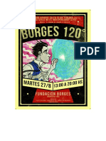 Jornadas Borges 120 - Programa