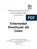 Enfermedad Diverticular Del Colon PDF