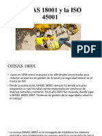 OHSAS 18001 y La ISO 45001