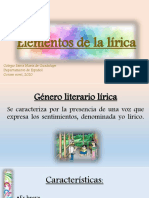 Elementos de La Lírica 8 PDF