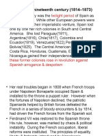 Spain's turbulent 19th century and its impact on the Philippines