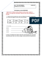 Atividade Online 04 de Agosto PDF