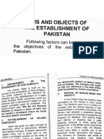 Aims and Objectives of Creation of Pakistan