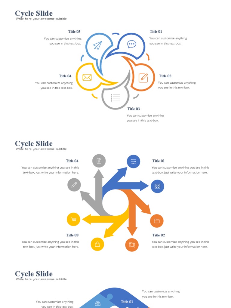 Cycle Slide: Title 05 Title 01 | PDF