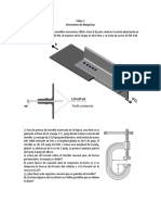 Elementos de Maquinas: Tornillos, Soldaduras y Fatiga