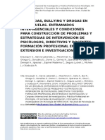 Erausquin C., Garcia Labandal, L., Me (..) (2014) - VIOLENCIAS, BULLYING Y DROGAS EN LAS ESCUELAS. ENTRAMADOS INTER-AGENCIALES Y CONDICION (..)