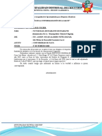 Informe sobre pago a proveedor por servicios de sonido en eventos municipales de Chiguirip