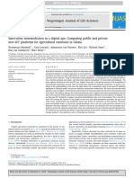 Innovation Intermediation in A Digital Age Comparing Public and Private new-ICT Platforms For Agricultural Extension in Ghana PDF