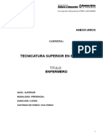 Tecnicatura Superior en Enfermería: Título