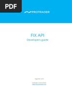 Fix Api: Developers Guide