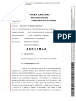 PENSÃO MILITAR - Sentenca Vara Fazenda Foz Iguacu Pr