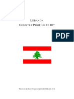 Lebanon Country Profile