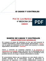 CLASE N° 6 ESTUDIOS DE  CASOS Y CONTROLES (USACH 2014).ppt