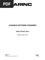 665-3 ARINC STANDARD 665 Supplement 3 LOADABLE SOFTWARE STANDARDS