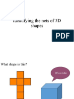 Identifying The Nets of 3D Shapes