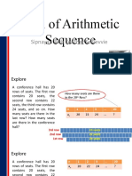 Sum of Arithmetic Sequence