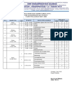 jadwal mapel kelas X