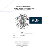 Sistem Tenaga Laporan Praktikum Proteksi