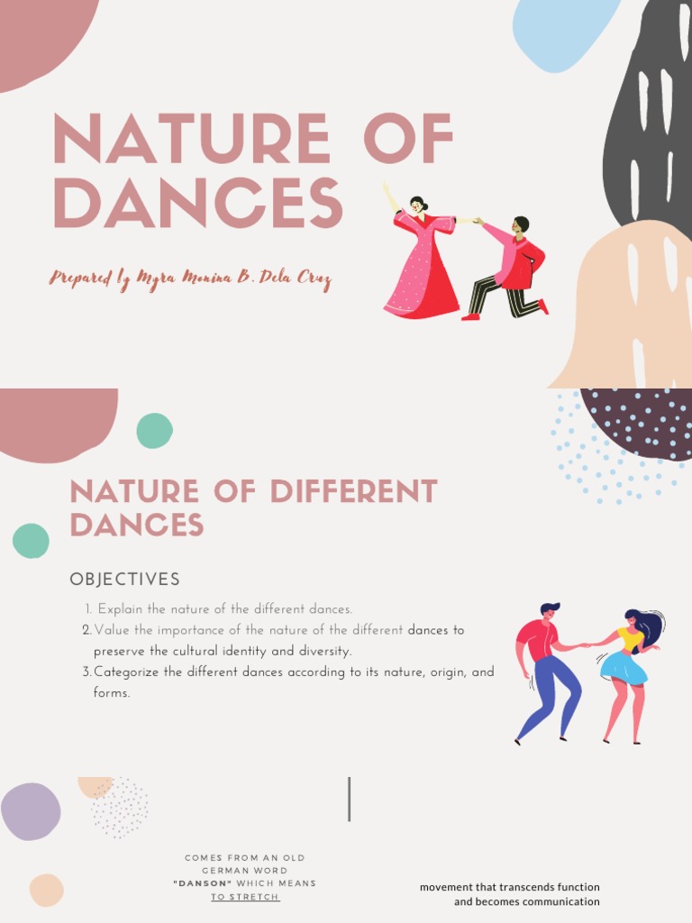Nature of Dances PDF Dances Ballroom Dance