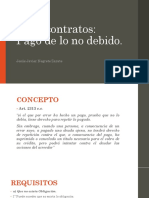 Pago de Lo No Debido PDF