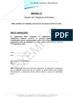 Modelo de Declaracao 04 02 2016