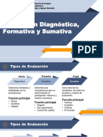 Evaluación Diagnóstica, Formativa y Sumativafdzhfh