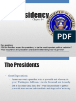 Ch. 14 - The Presidency (Overview)