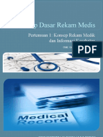 Konsep Dasar Rekam Medis