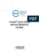 Cgeit Qae Item Development Guide
