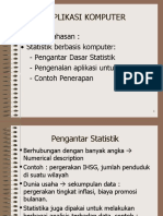 Pengantar Statistik