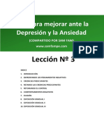Guía para Mejorar Ante La Depresión y Ansiedad L3 PDF