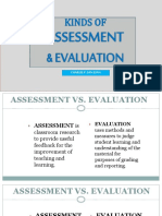 Understanding the Differences Between Assessment and Evaluation